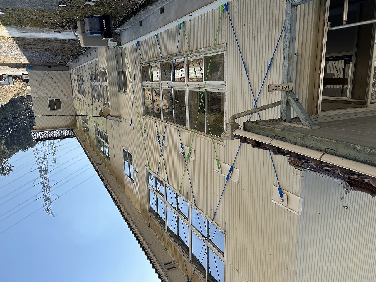 東栄町体験交流館 のき山学校の耐震改修